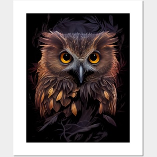 Cute Owl #1 Posters and Art